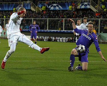 Фиорентина-Бавария 3-2