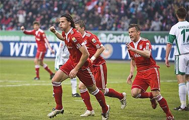 Вольфсбург - Бавария 1-3