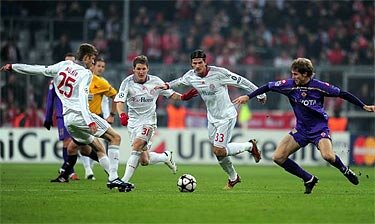 Бавария -Фиорентина 2-1