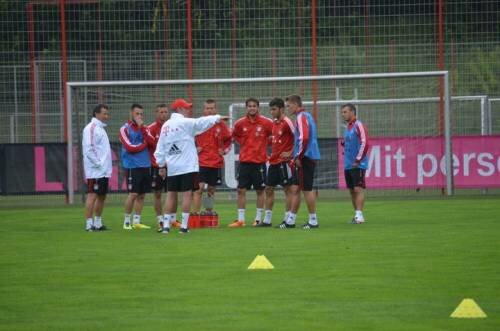 First FCB practice pictures