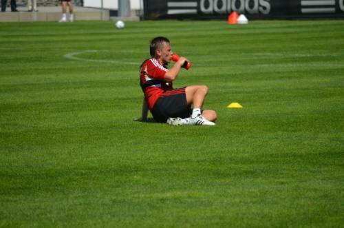 First FCB practice pictures