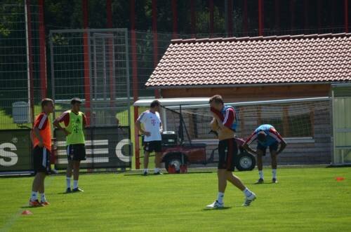 First FCB practice pictures