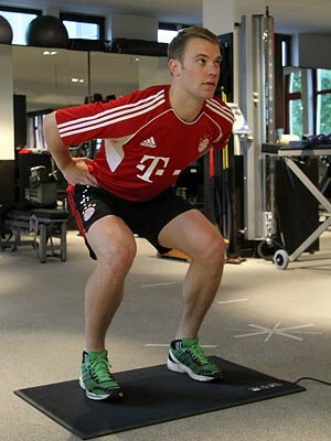 Neuer & Co. absolvieren Leistungstest