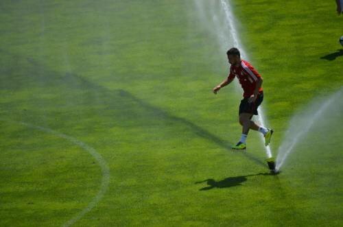 First FCB practice pictures
