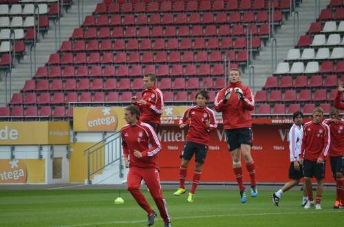FCB Training in Mainz