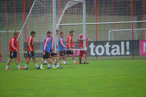 First FCB practice pictures
