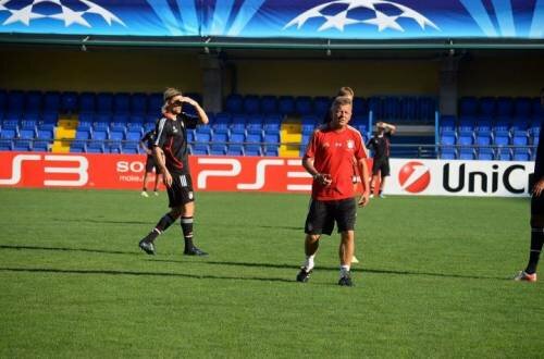 FCB im El Madrigal.