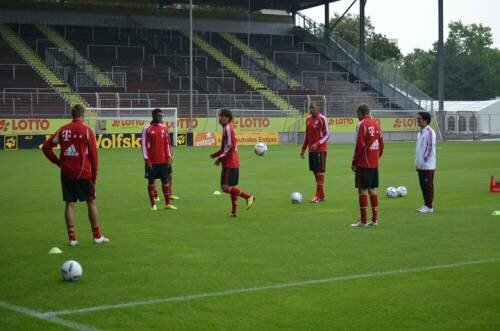 FCB Training in Mainz