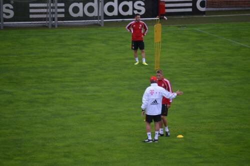 First FCB practice pictures