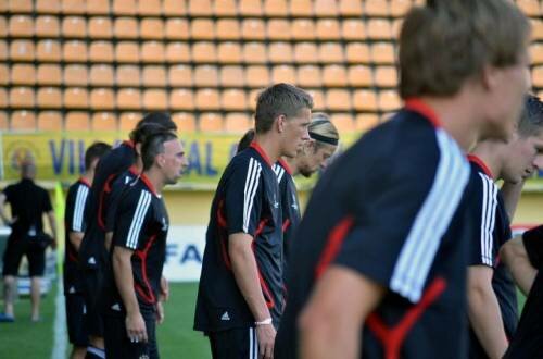 FCB im El Madrigal.