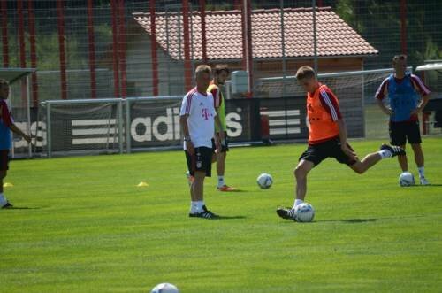 First FCB practice pictures