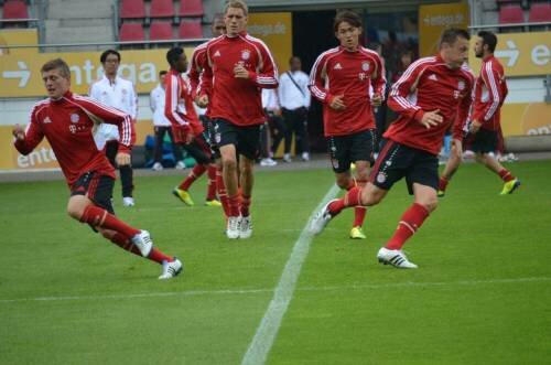 FCB Training in Mainz