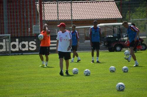 First FCB practice pictures